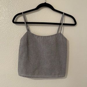 Brandy Melville Striped Cropped Top